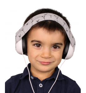 Audio headphones PANDA GREY